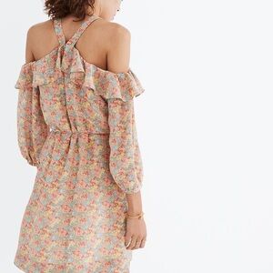 Madewell Forsythia Ruffled Tie Front Sundress
